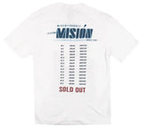 Wisin & Yandel Official 2022 Mision Puerto Rico Tour White T-Shirt - Concert Merch